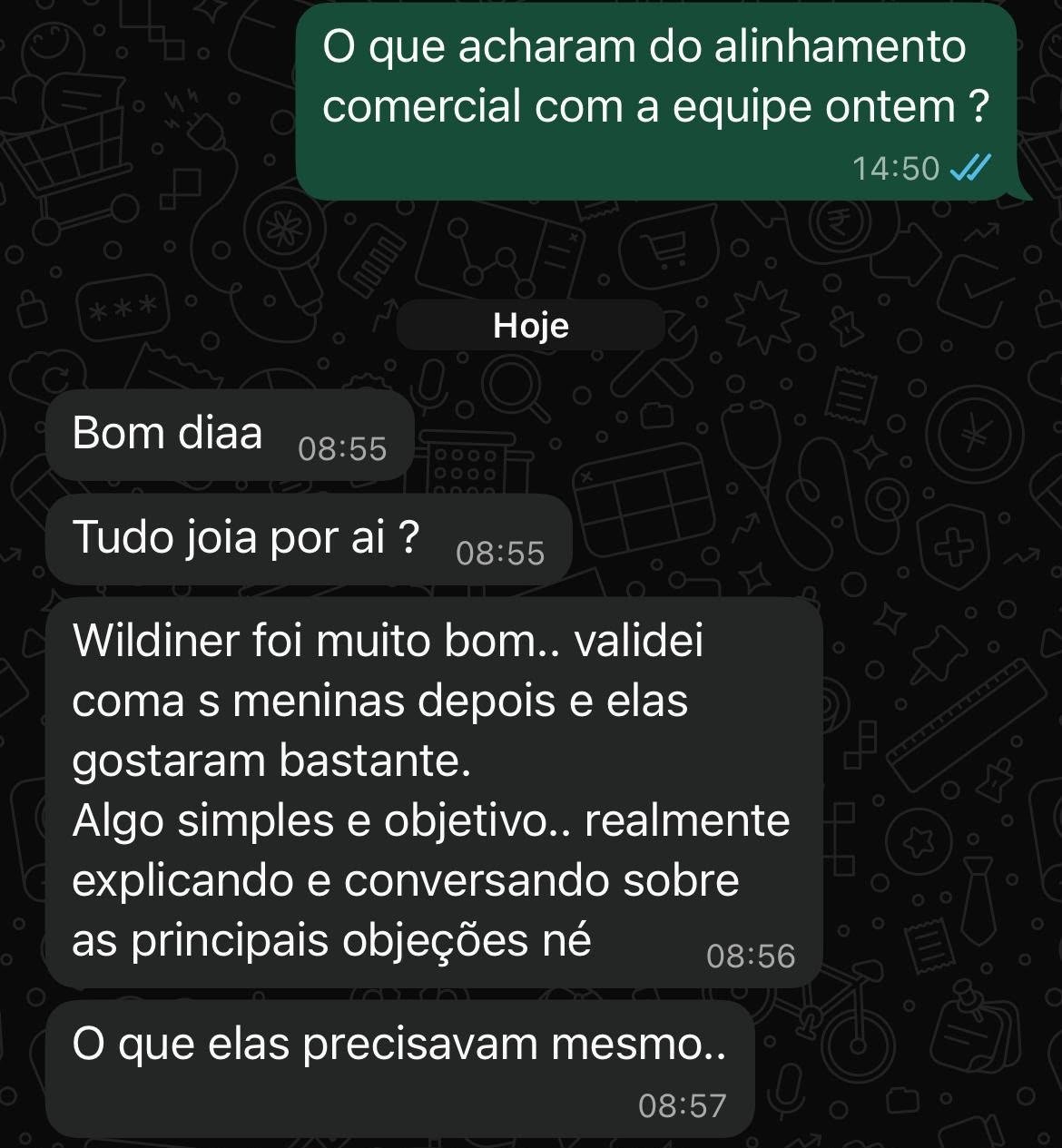 Depoimento de cliente
